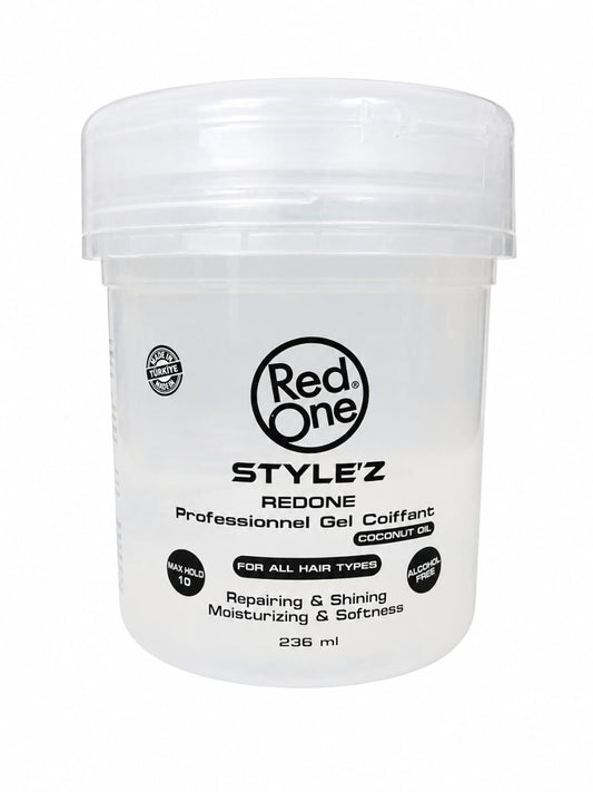 Gel Red One Para Rizos Y Ondulado Coconut 236ml