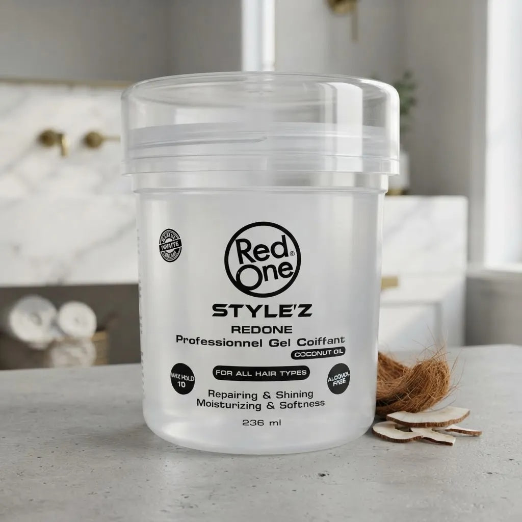 Gel Red One Para Rizos Y Ondulado Coconut 236ml