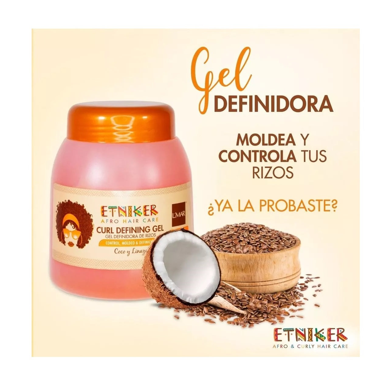 Gel Etniker Definidor Rizos 300gr