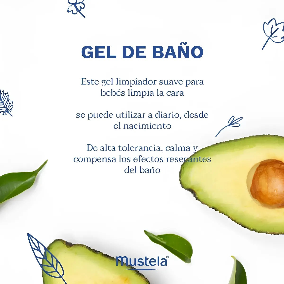 Gel Mustela De Baño 500ml