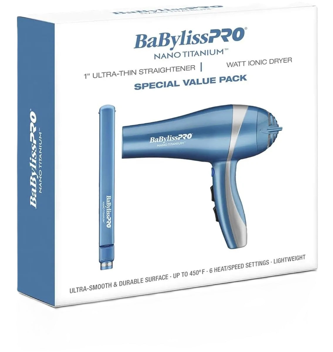 Kit BabylissPro Plancha Secador BNTPP415UZ