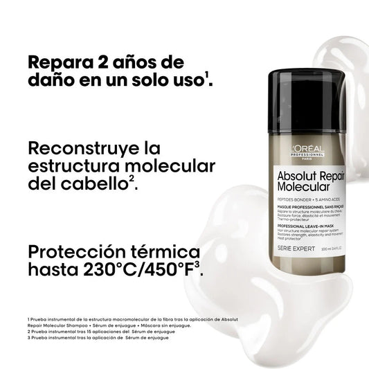 Leave-In Loreal Absolut Repair Molecular 100ml