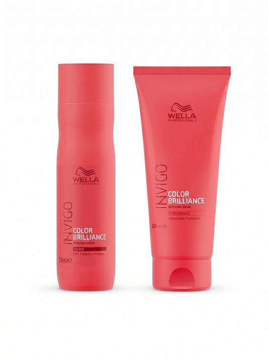 Pack Wella Shampoo 250ml + Acondicionador 200ml Brilliance