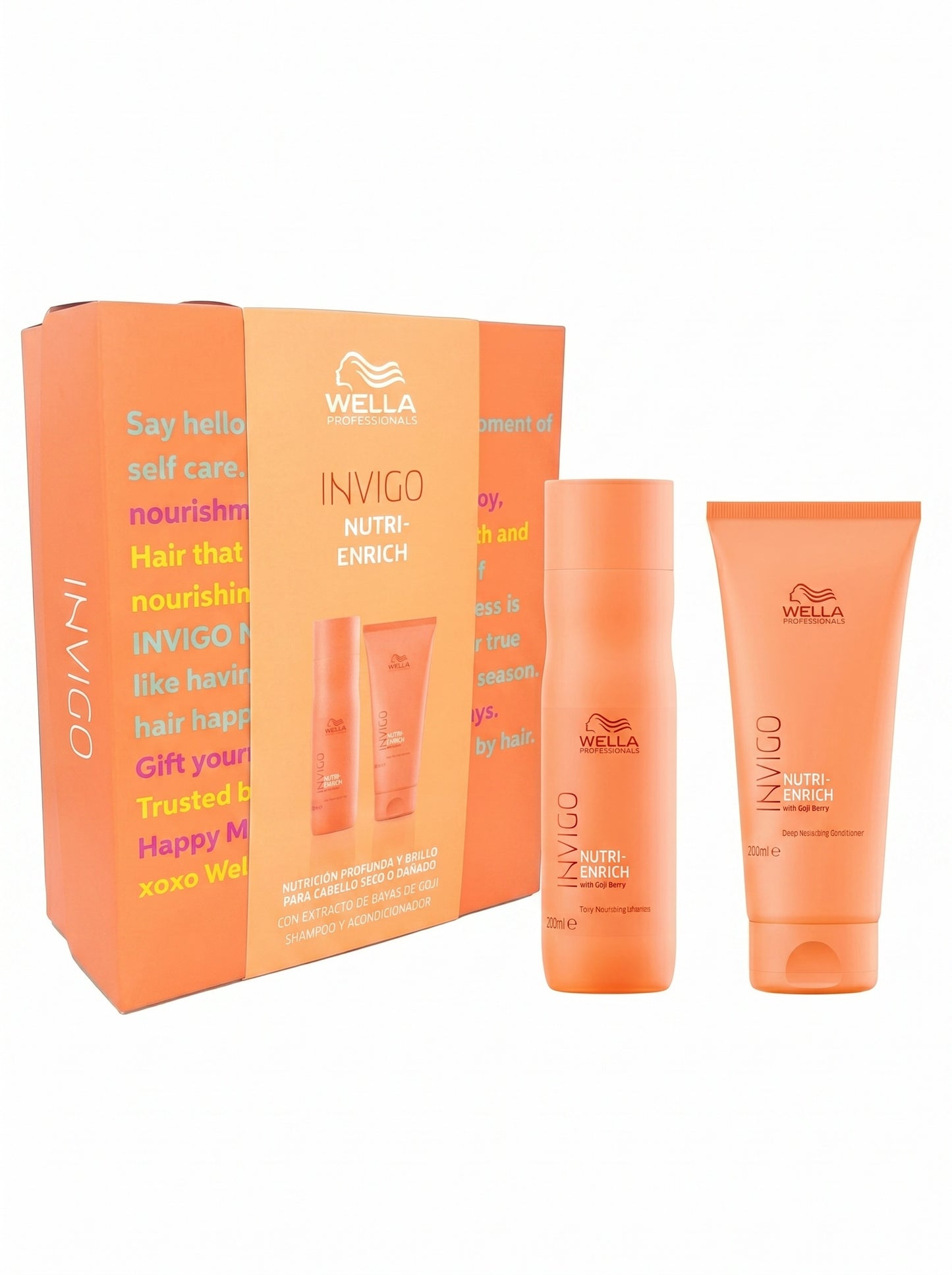 Pack Wella Shampoo 250ml + Acondicionador 200ml Enrich