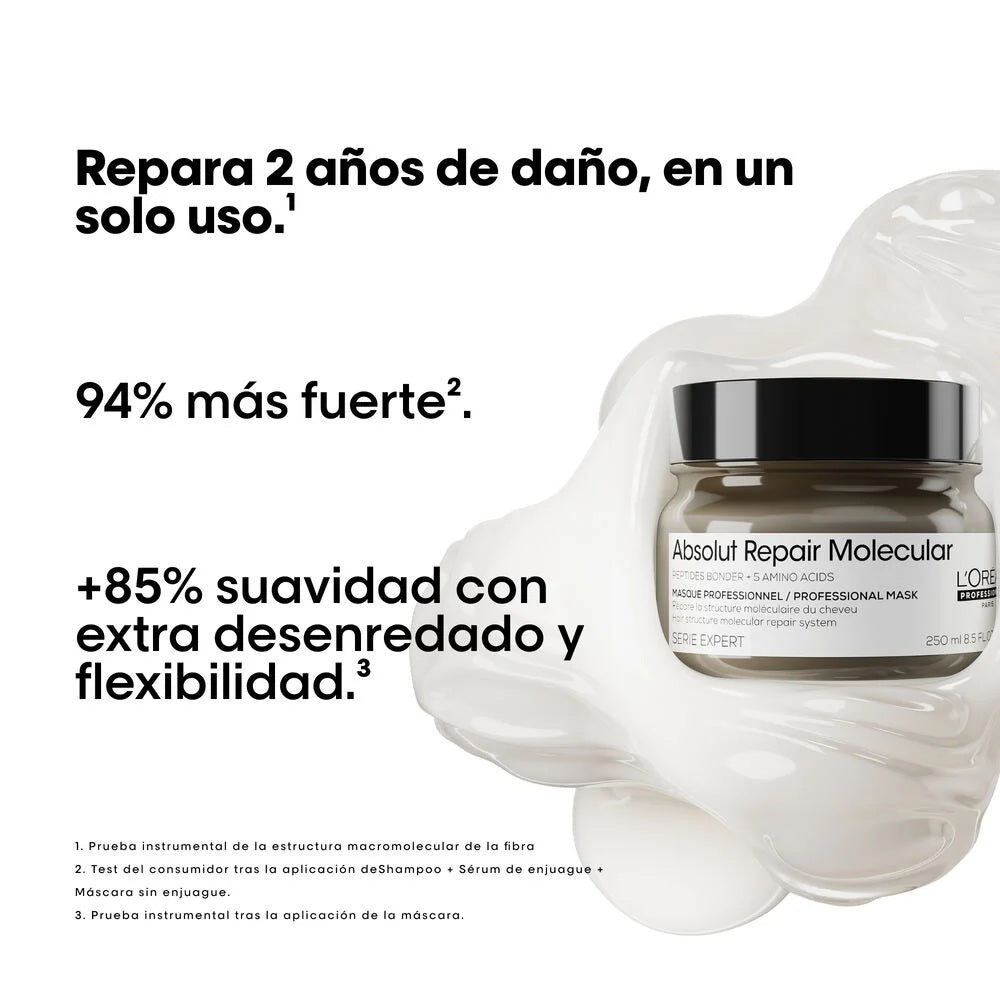 Máscara Loreal Absolut Repair Molecular 250ml