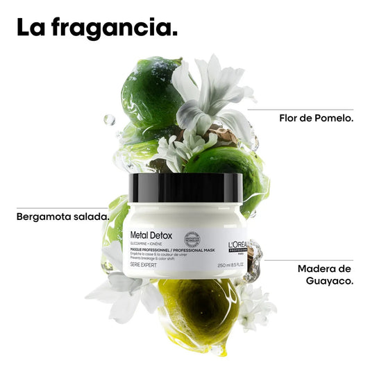 Máscara Loreal Metal Detox 250ml