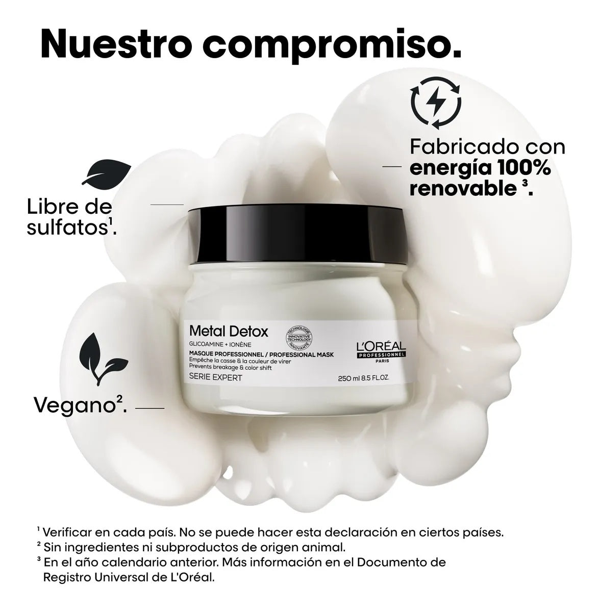 Máscara Loreal Metal Detox 250ml