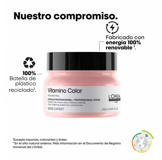 Máscara Loreal Vitamino Color 250ml
