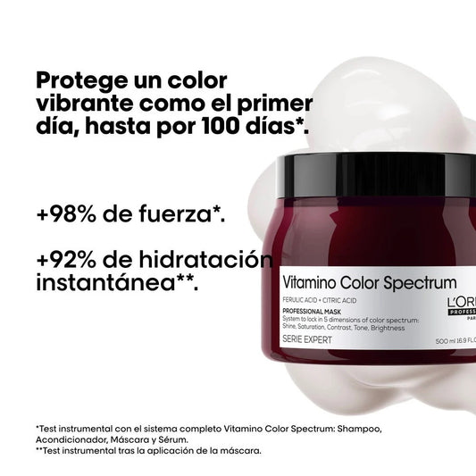 Máscara Loreal Vitamino Color Spectrum 500ml