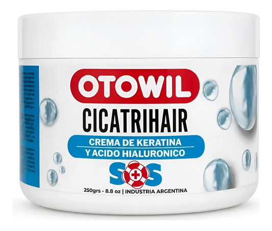 Máscara Otowil Cicatrihair SOS Keratina y Ácido Hialuronico 250gr