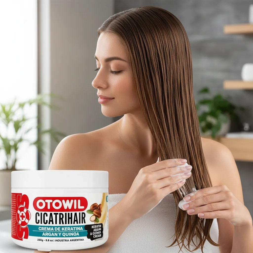 Máscara Otowil Cicatrihair SOS Keratina y Argan 250gr