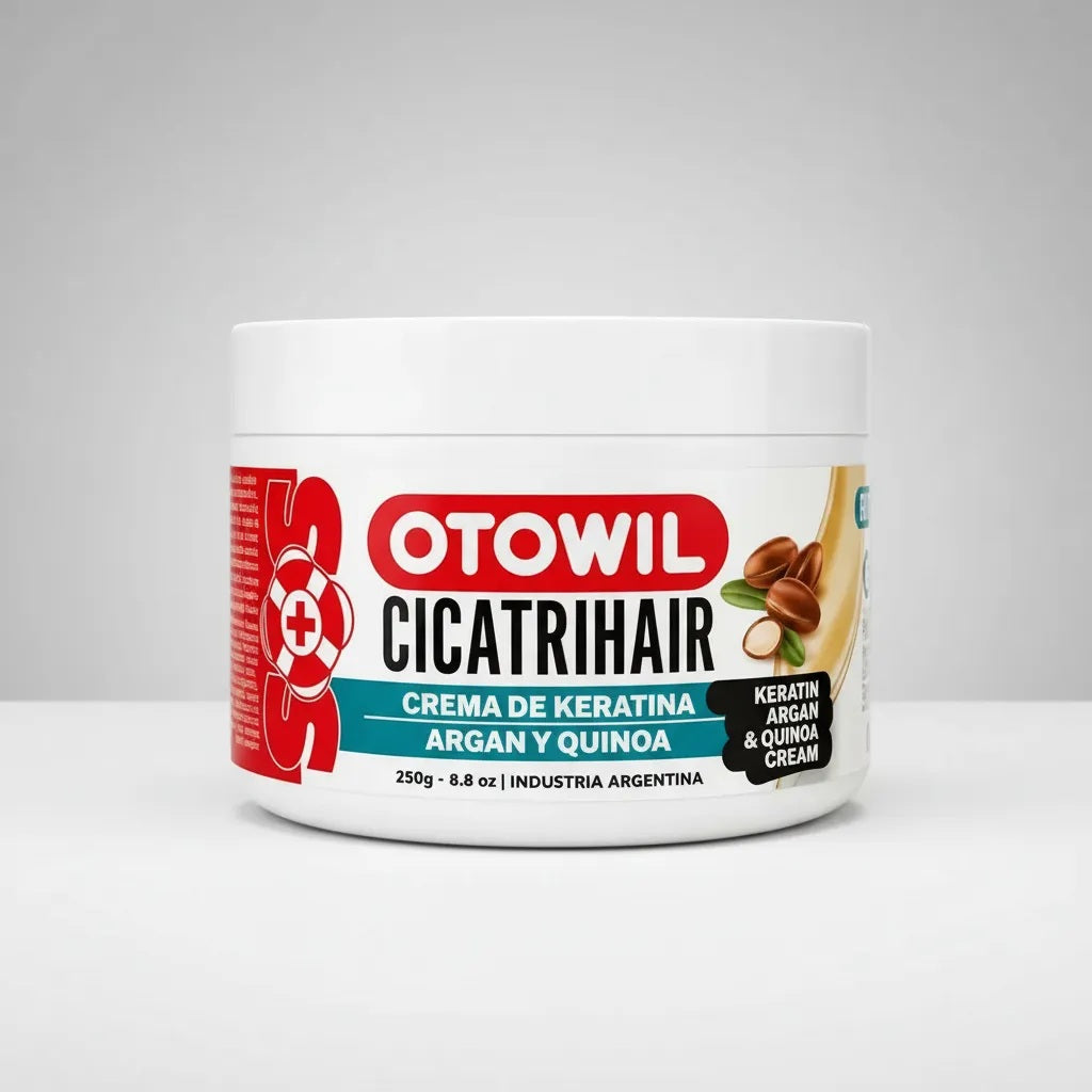 Máscara Otowil Cicatrihair SOS Keratina y Argan 250gr