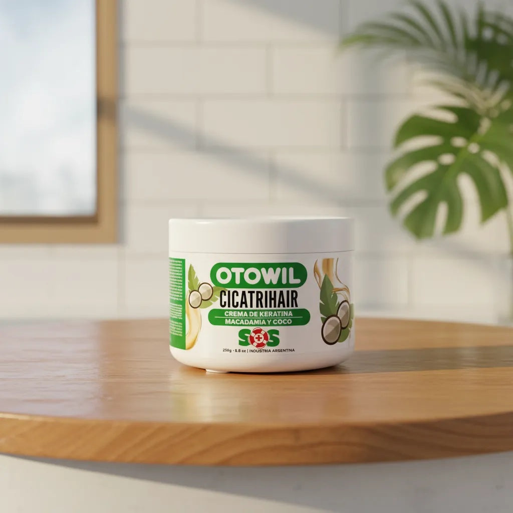 Máscara Otowil Cicatrihair SOS Keratina y Macadamia 250gr