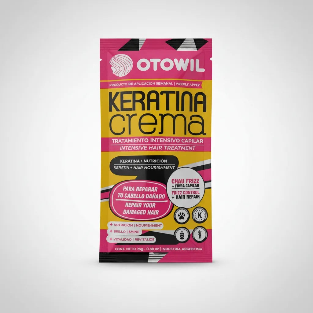 Máscara Otowil Keratina en Crema Sobre 25gr