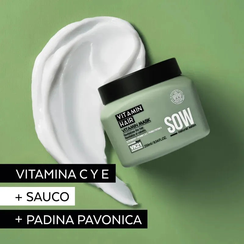 Máscara Sow Vitamin Hair 250ml