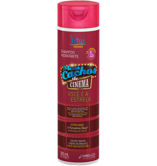 Shampoo Meus Cachos De Cinema 300ml