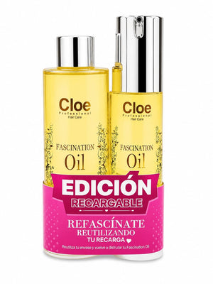 Pack Aceites Cloe Fascination 50ml y Recharge 100ml