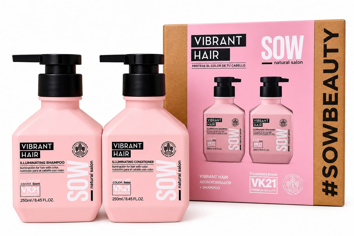 Pack Sow Acondicionador 250ml + Shampoo 250ml Illuminating