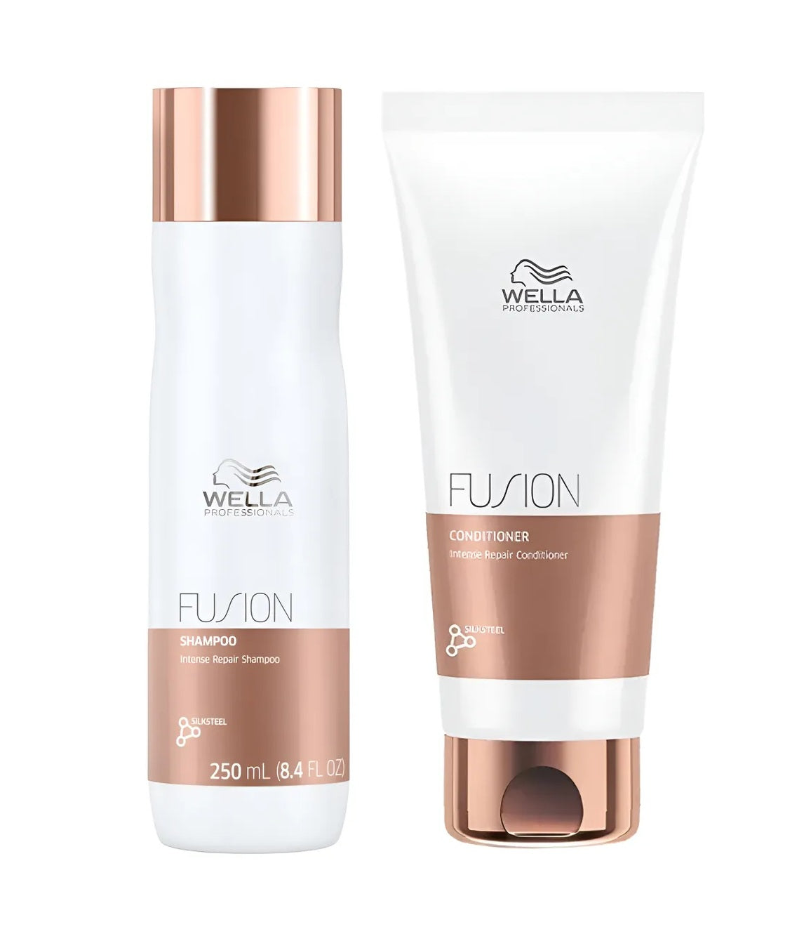 Pack Wella Shampoo 250ml + Acondicionador 200ml Fusion