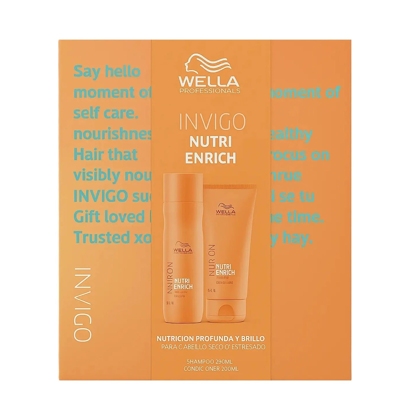 Pack Wella Shampoo 250ml + Acondicionador 200ml Enrich