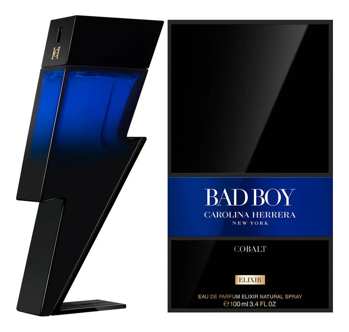 Perfume Carolina Herrera Bad Boy Cobalt Elixir EDP 100ml