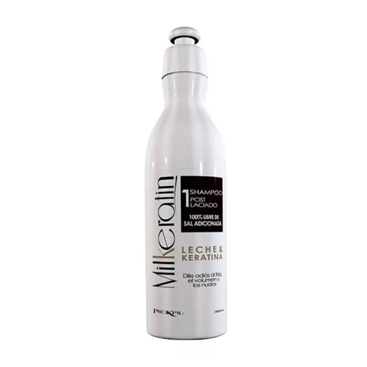 Shampoo Post Alisado Leche & Keratina 500ml