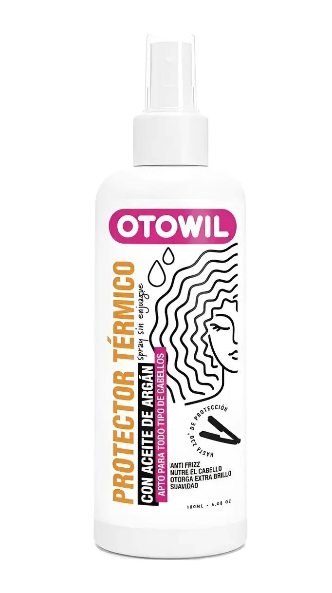 Protector Térmico Otowil Spray Aceite De Argan 180ml