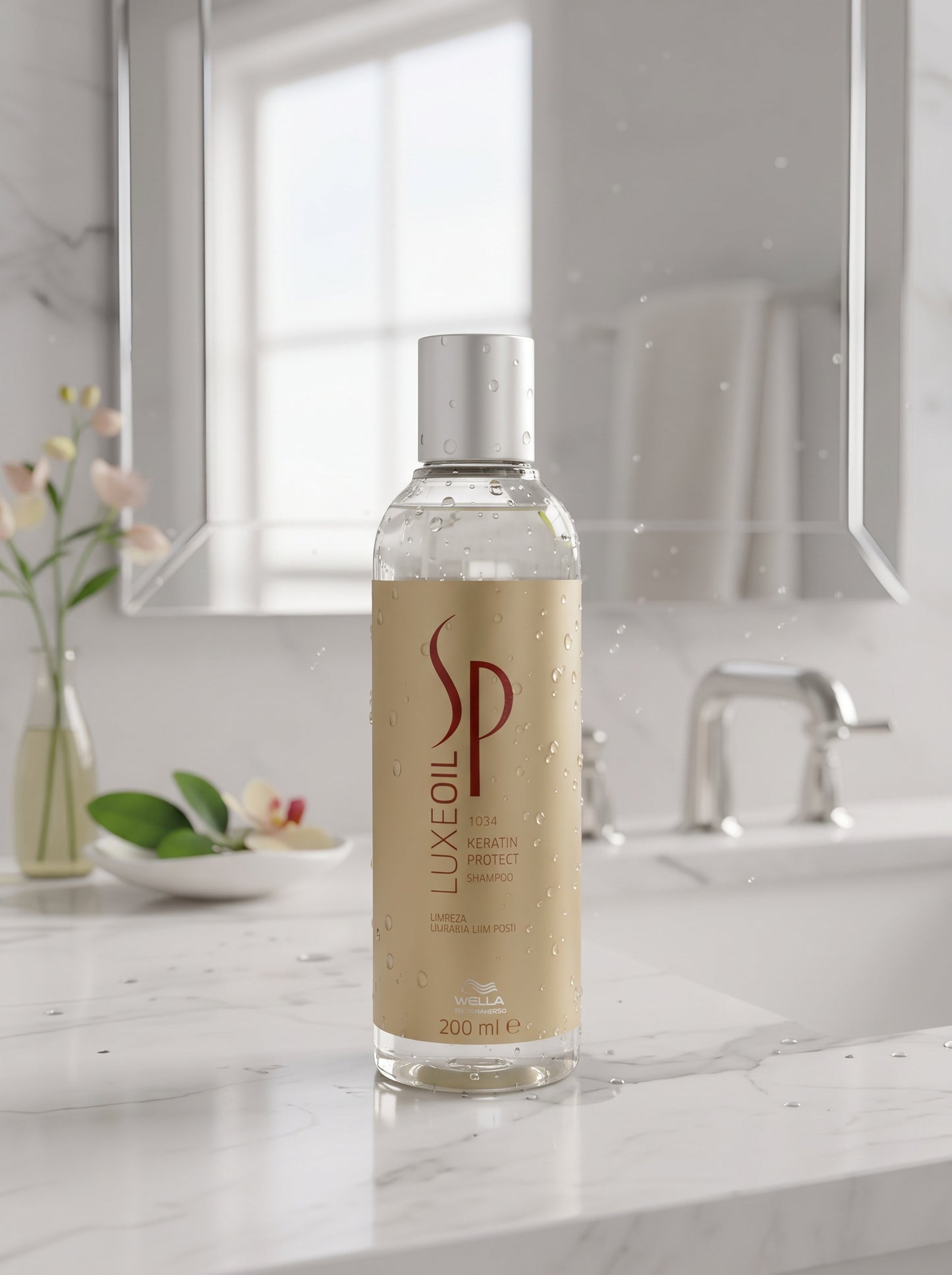 Shampoo Wella Luxe Oil 200ml Keratin