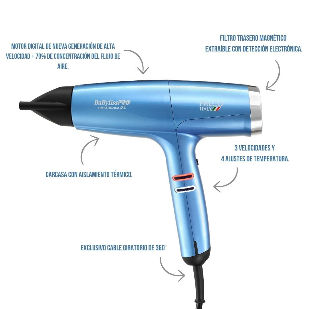 Secador BabylissPRO Falco BNT8550UZ