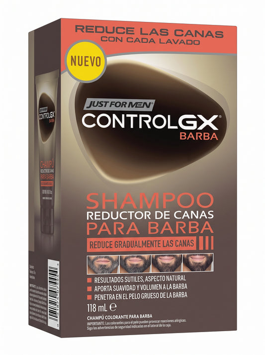 Shampoo JFM Control De Canas Gx Para Barba