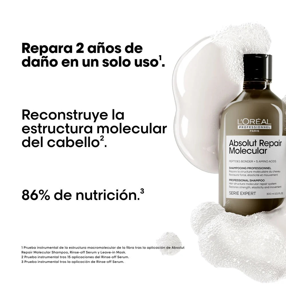 Shampoo Loreal Absolut Repair Molecular 300ml