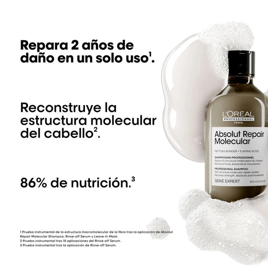 Shampoo Loreal Absolut Repair Molecular 300ml
