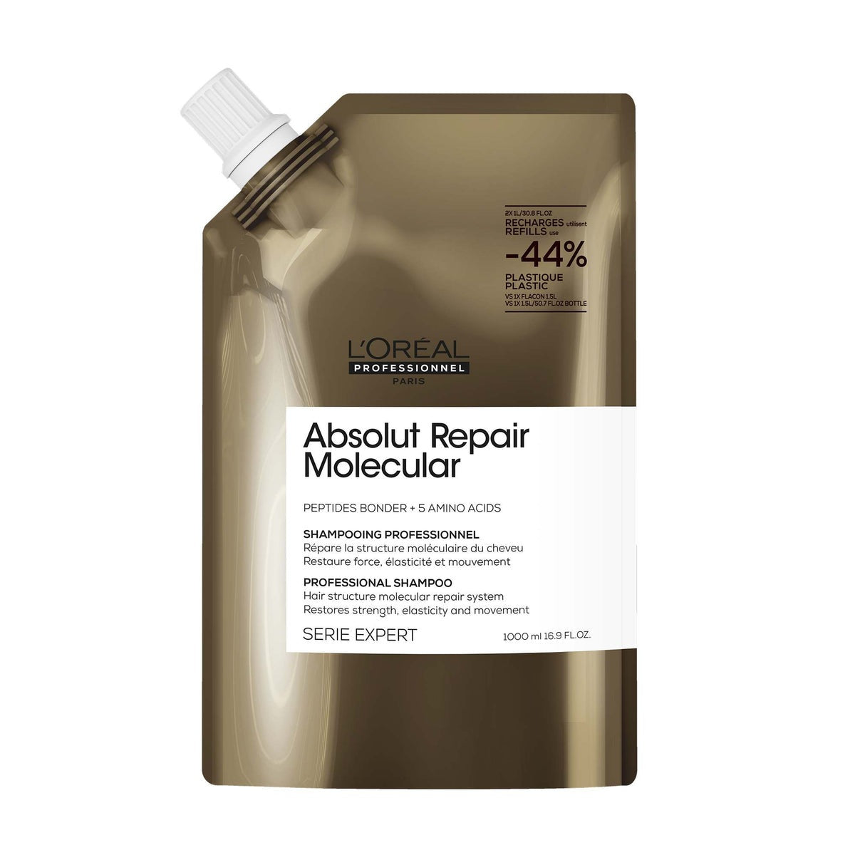 Shampoo Loreal Absolut Repair Molecular Refill 1000ml