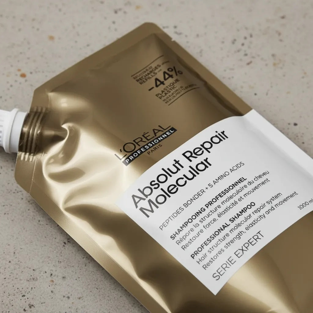 Shampoo Loreal Absolut Repair Molecular Refill 1000ml