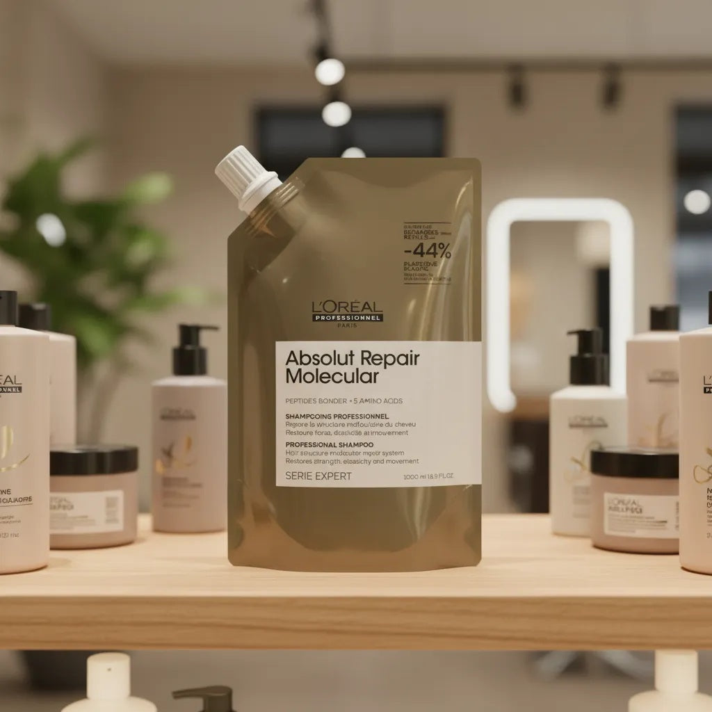 Shampoo Loreal Absolut Repair Molecular Refill 1000ml