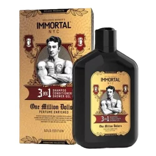 Shampoo Immortal 3 en 1 One Million 500ml