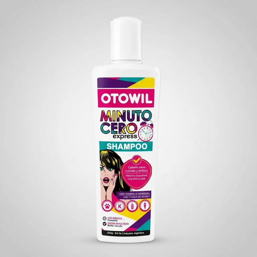 Shampoo Otowil Minuto Cero Reparación 250ml