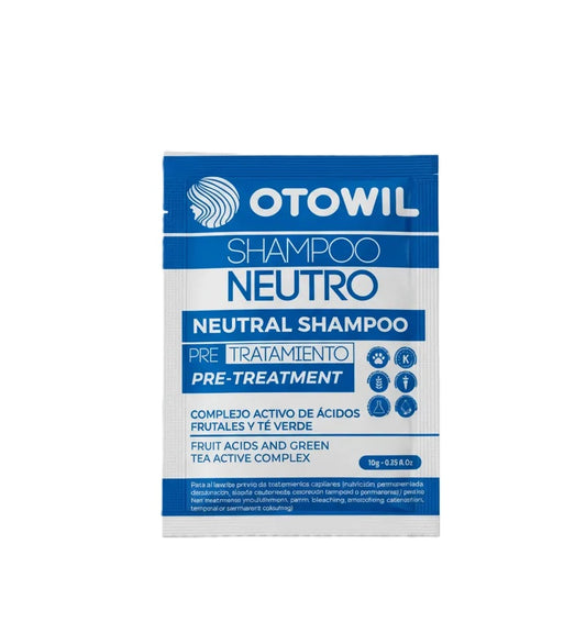 Shampoo Otowil Pre tratamiento Sobre 10ml
