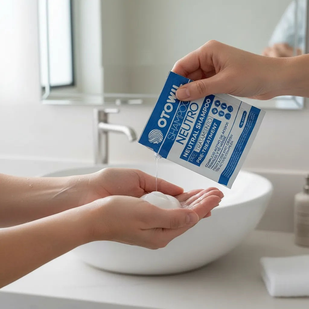 Shampoo Otowil Pre tratamiento Sobre 10ml