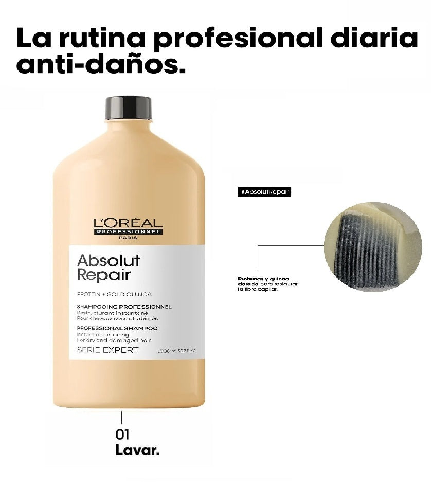 Shampoo Loreal Absolut Repair 1500ml