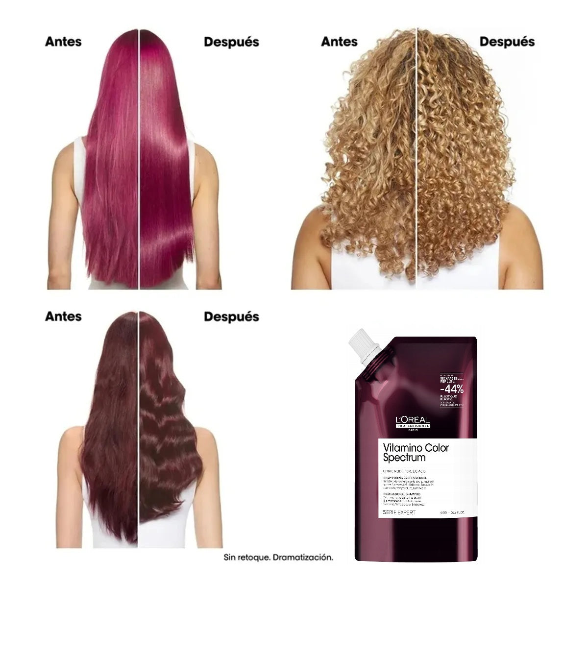 Shampoo Loreal Vitamino Color Spectrum Refill 1000ml