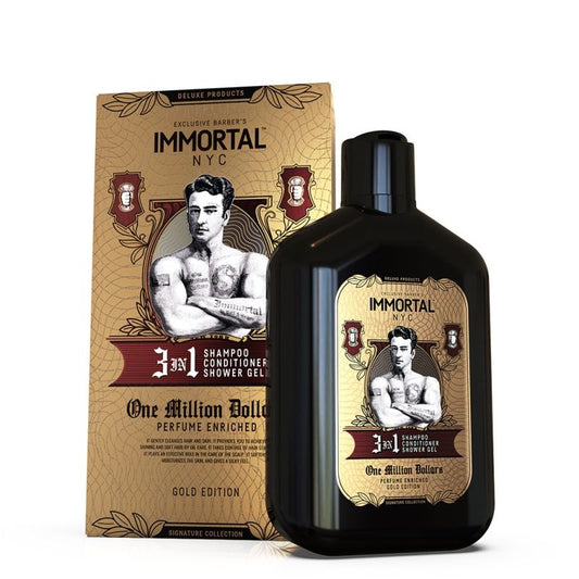 Shampoo Immortal 3 en 1 One Million 500ml