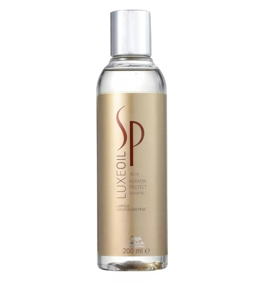 Shampoo Wella Luxe Oil 200ml Proteccion Keratina