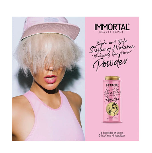 Polvo Immortal Texturizador 4 en 1 Rosado 20gr