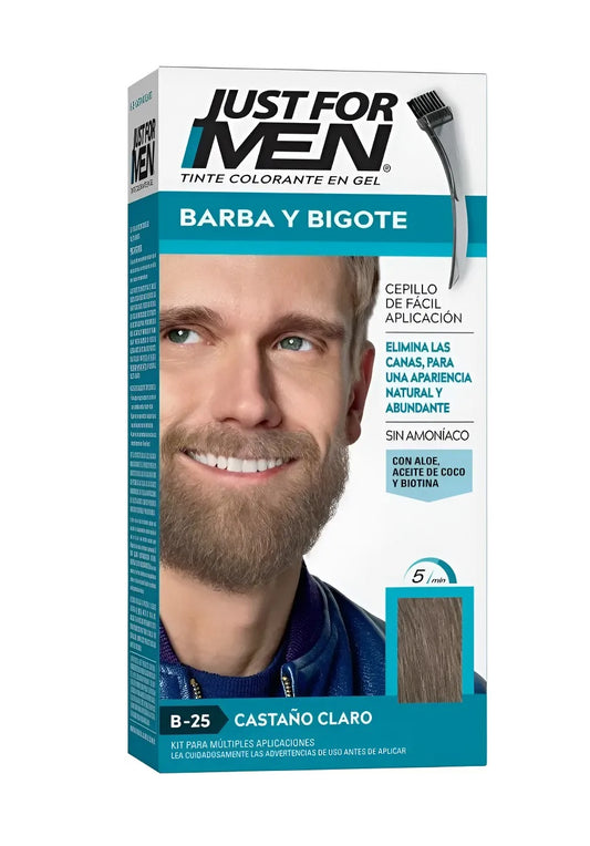 Tinte JFM Barba y Bigote Castaño Claro 28gr