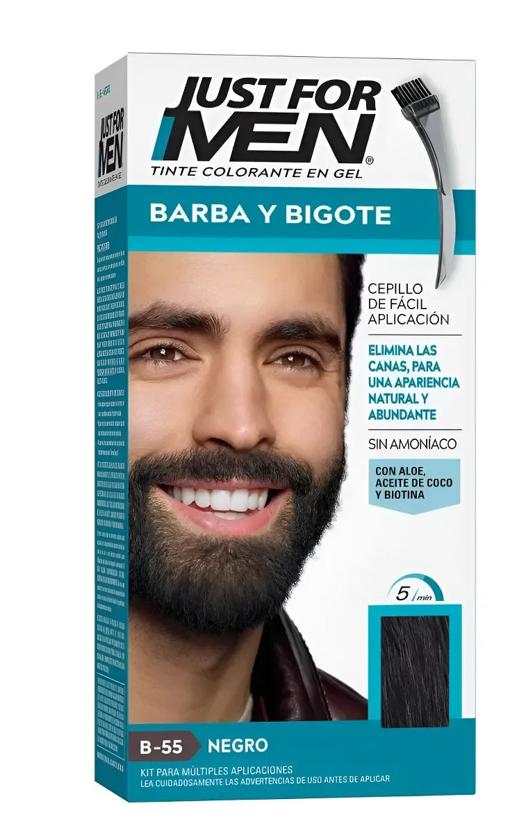 Tinte JFM Barba y Bigote Negro 28gr