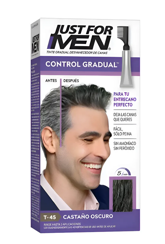 Tinte JFM Control Gradual Castaño Oscuro 40ml