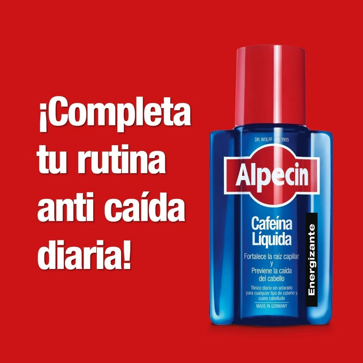 Tónico Alpecin Anti Caída Cafeína Liquida 200ml
