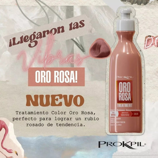 Tratamiento Color Oro Rosa Matizador 300ml