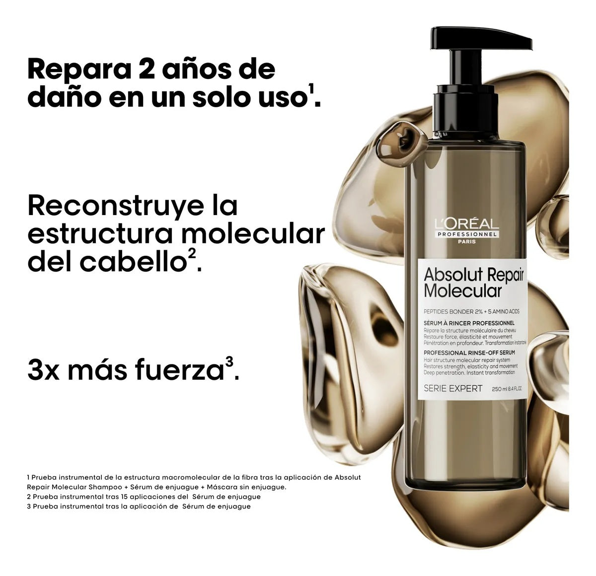 Tratamiento Loreal Absolut Repair Molecular 250ml